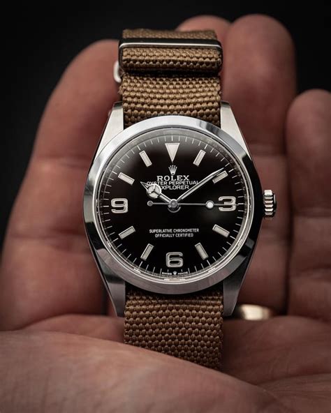 rolex explorer review hodinkee|rolex explorer on a nato.